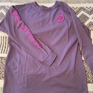 Peloton oversized long sleeve t